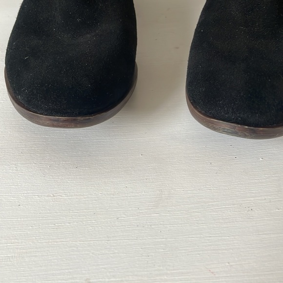 Lucky brand black suede silver studded ankle booties - Picture 7 of 7